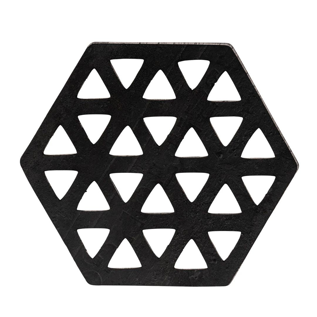 Sous-verres Zeta en caoutchouc recyclé – Set de 2