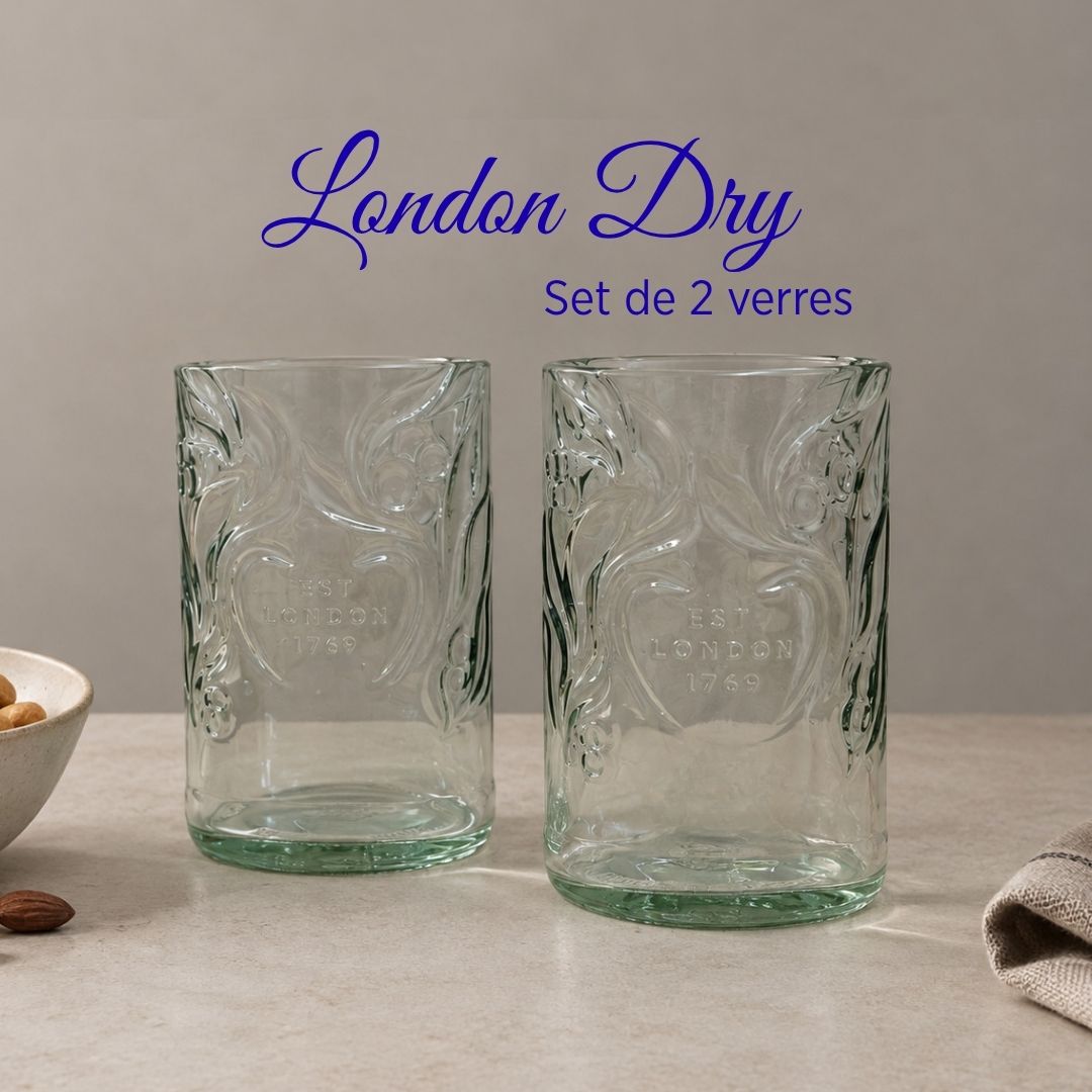 London Dry - set of 2 glasses