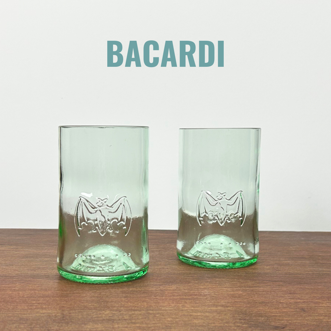Bacardi Blue - Set de 2 verres - Édition limitée