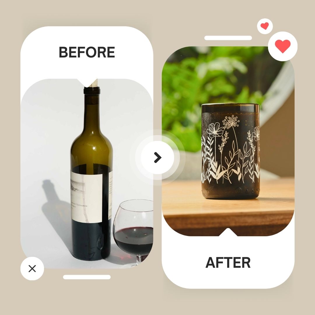 Spring - Set of 2 glasses