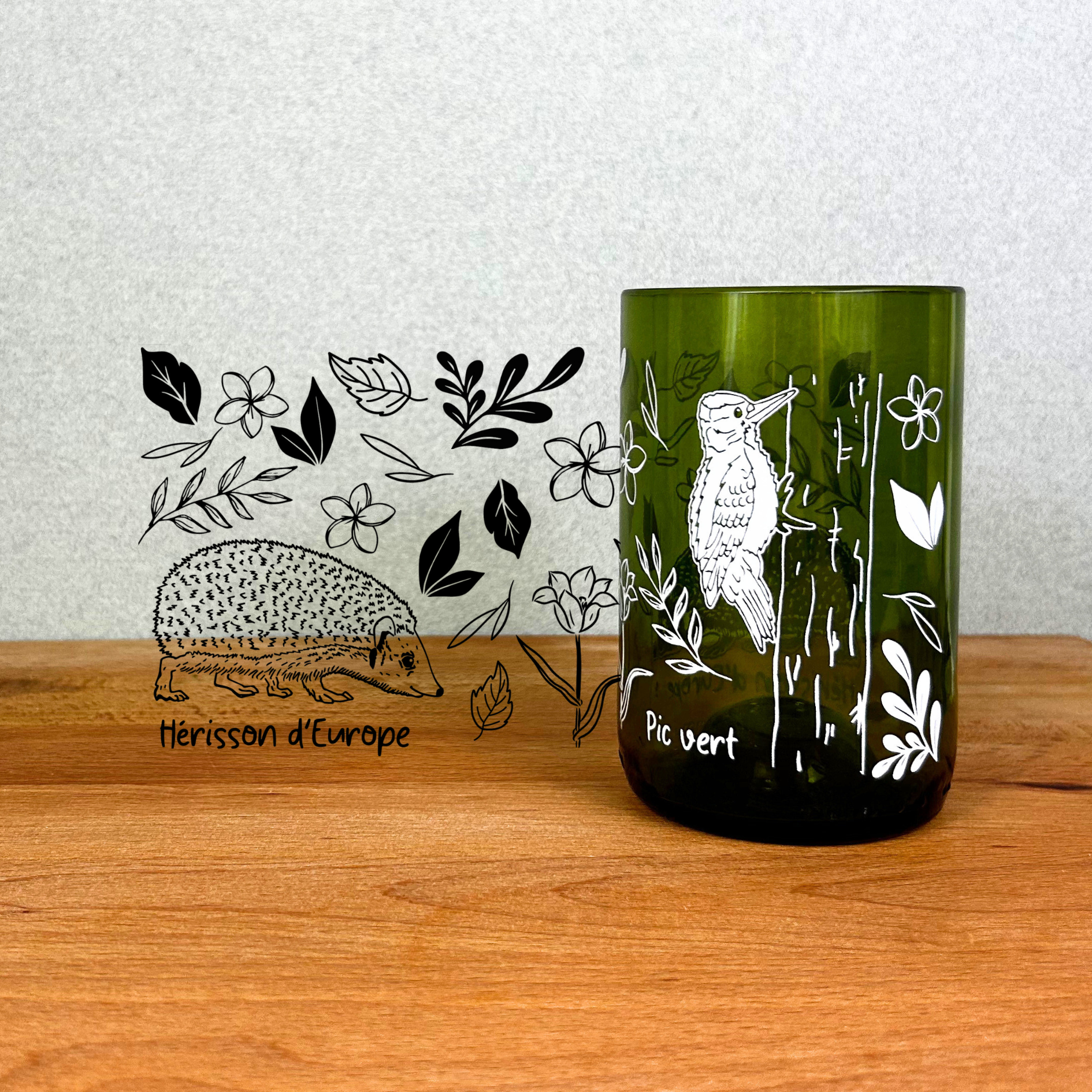 Wildlife - Set of 4 glasses
