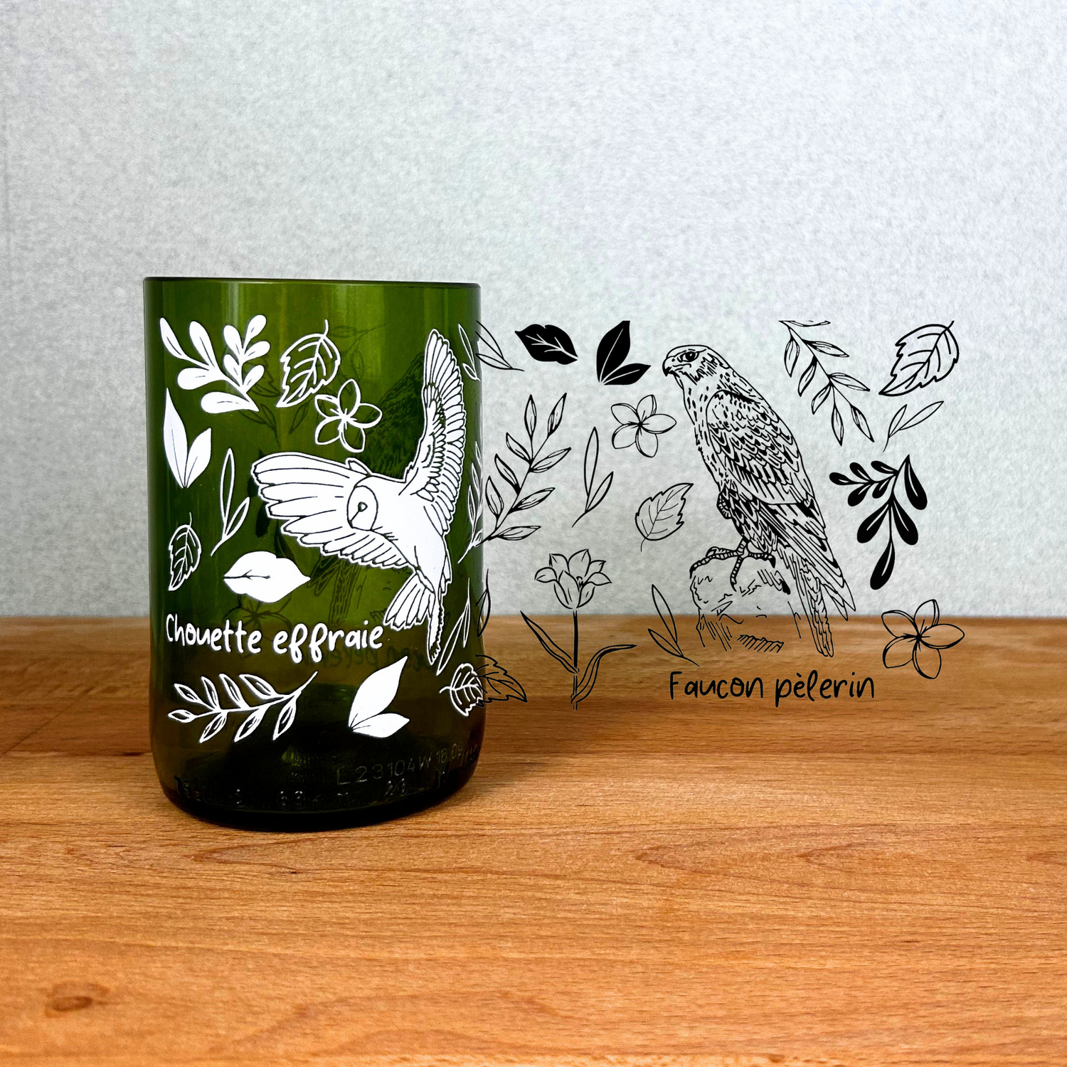 Wildlife - Set of 4 glasses