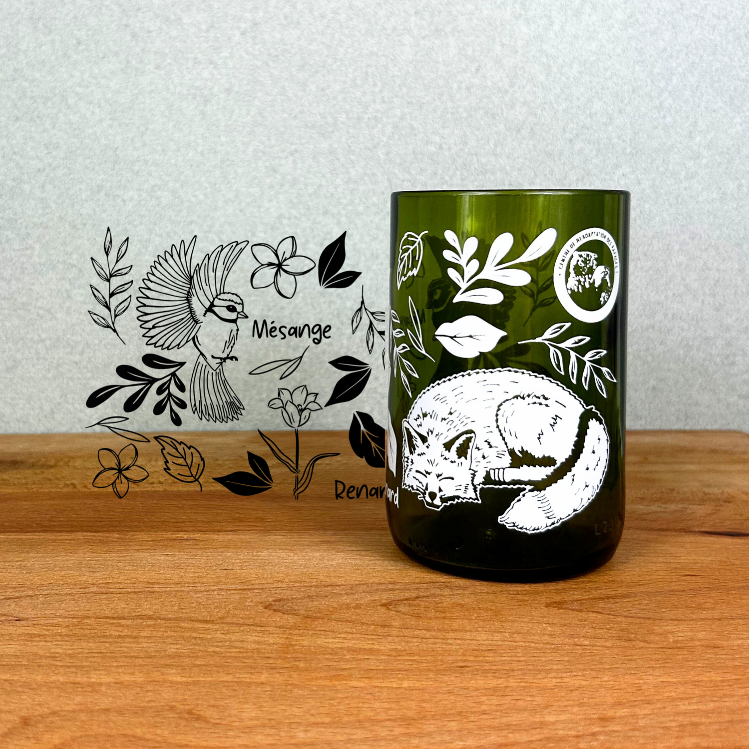 Wildlife - Set of 4 glasses