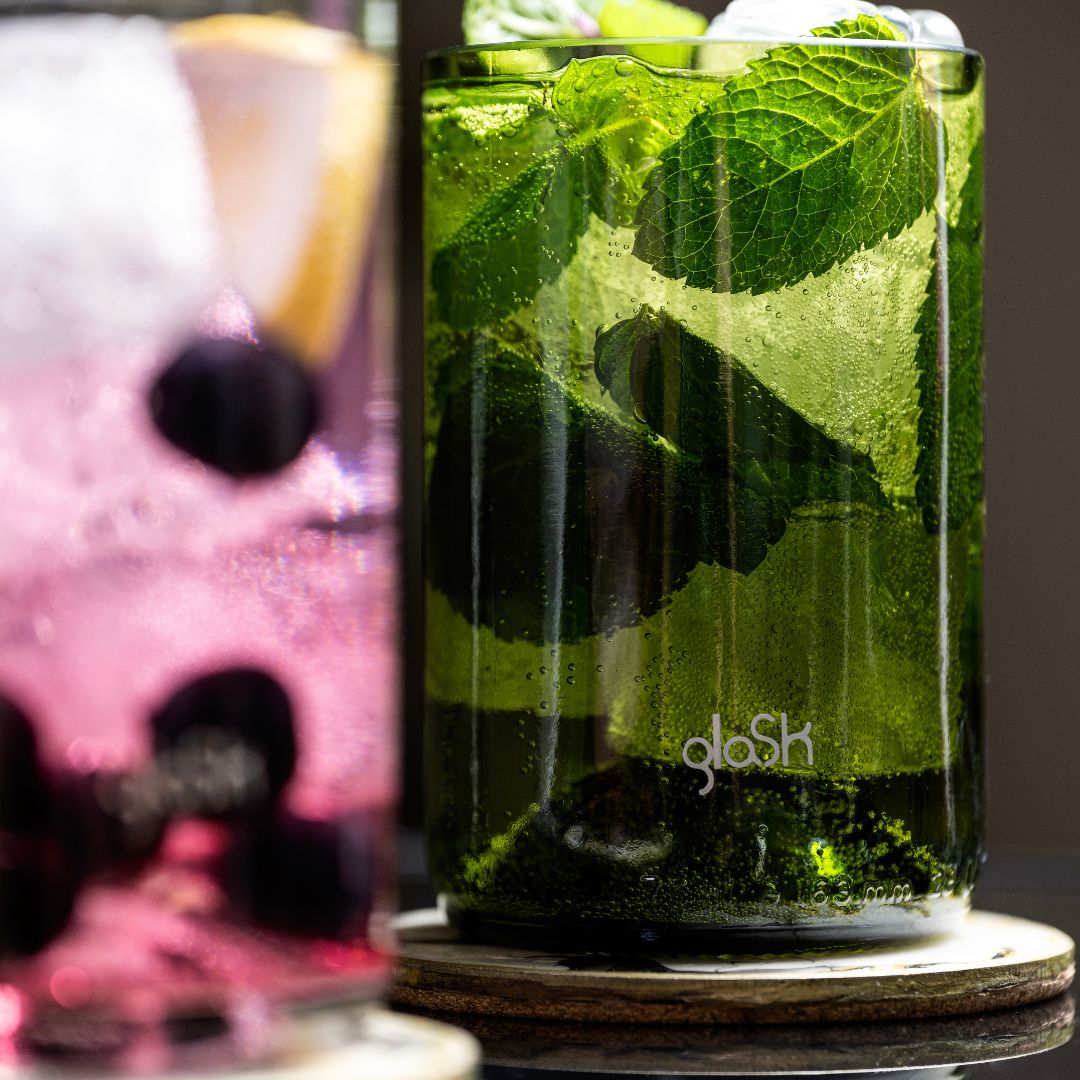Nu - Set de 4 verres recyclés