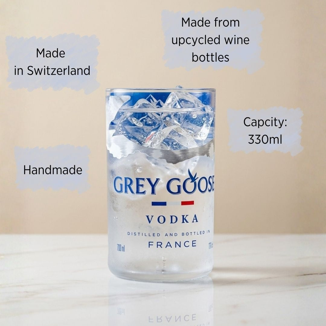 Goose - Set de 2 verres recyclés