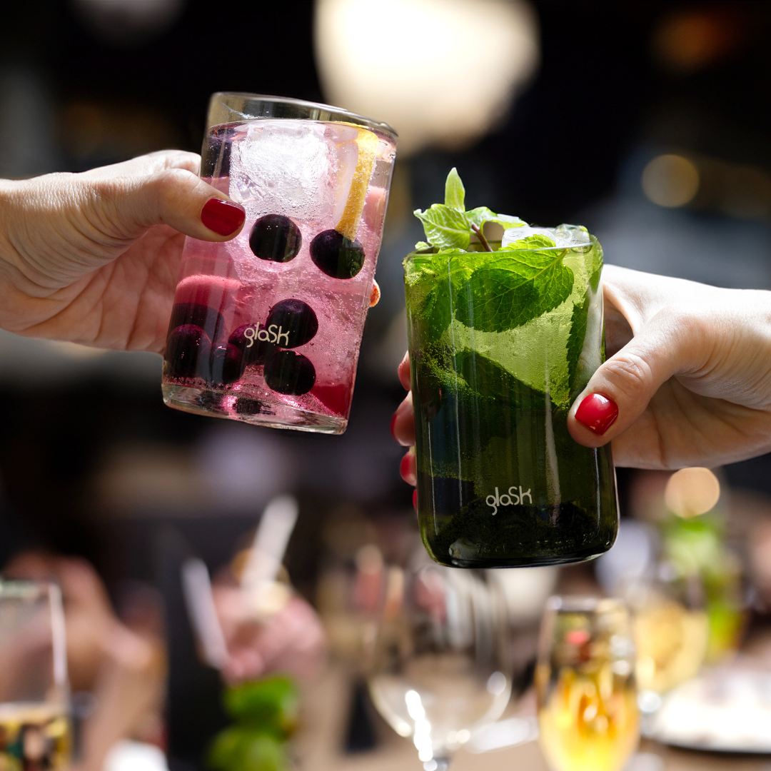 Nu - Set de 4 verres recyclés