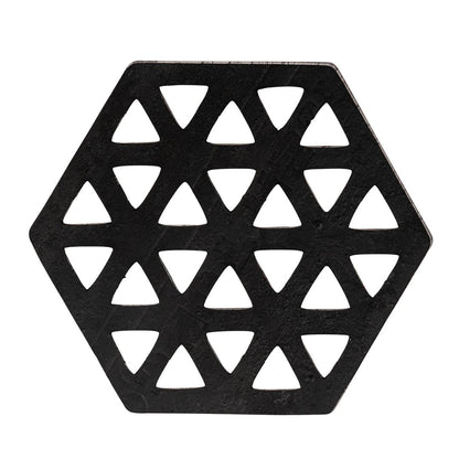 Zeta Recycled Rubber Coasters – Set of 2 