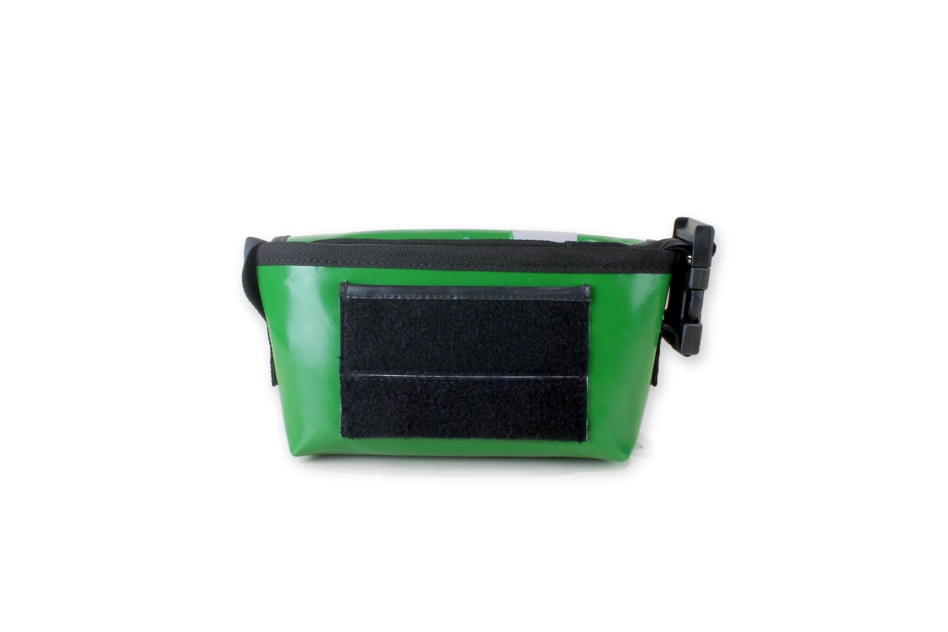 Grüne Tasche aus recycelter LKW-Plane – 3-in-1-Tasche
