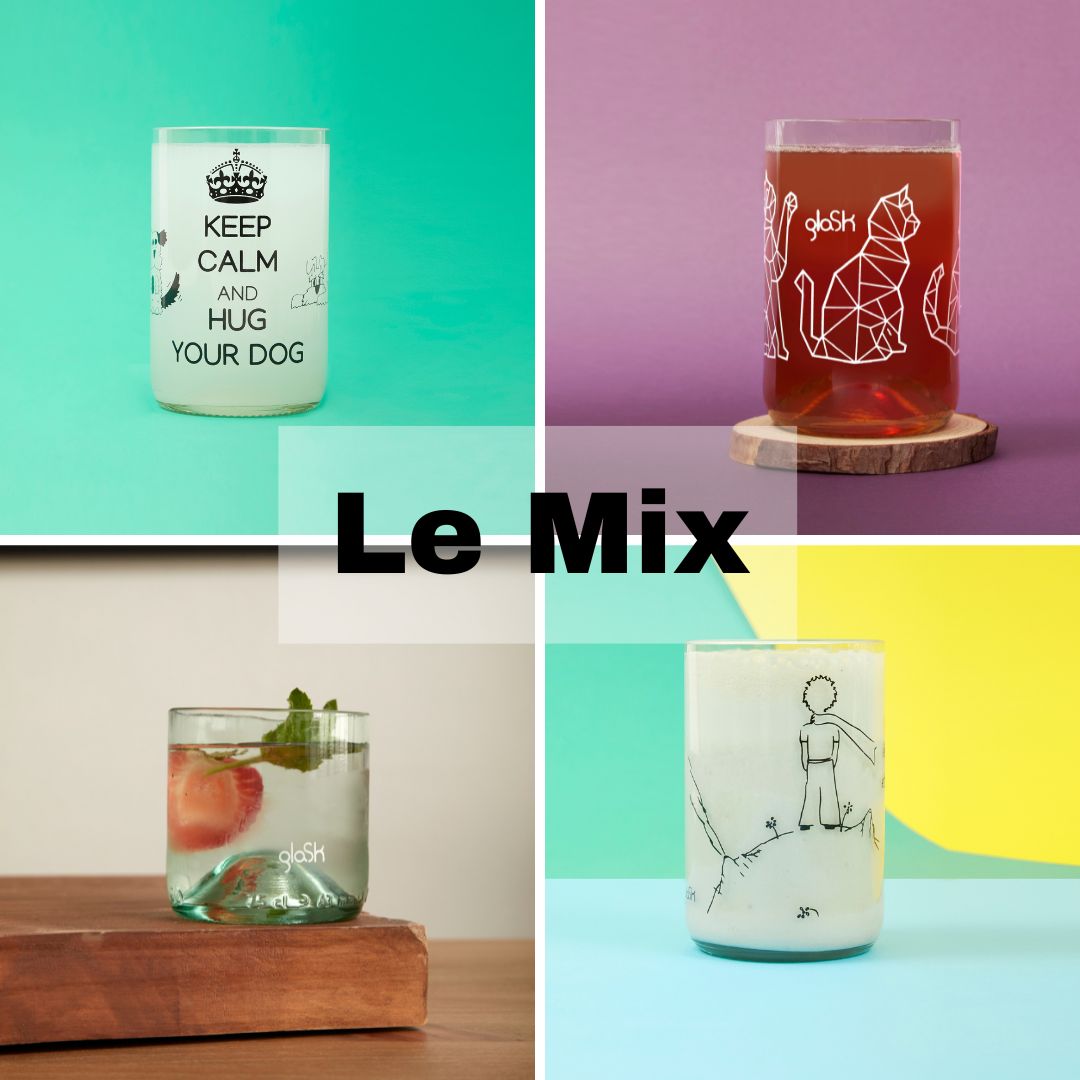 Le Mix - Set de 4 verres