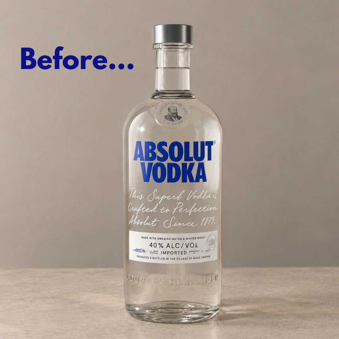 Absolut - Upcycled glass
