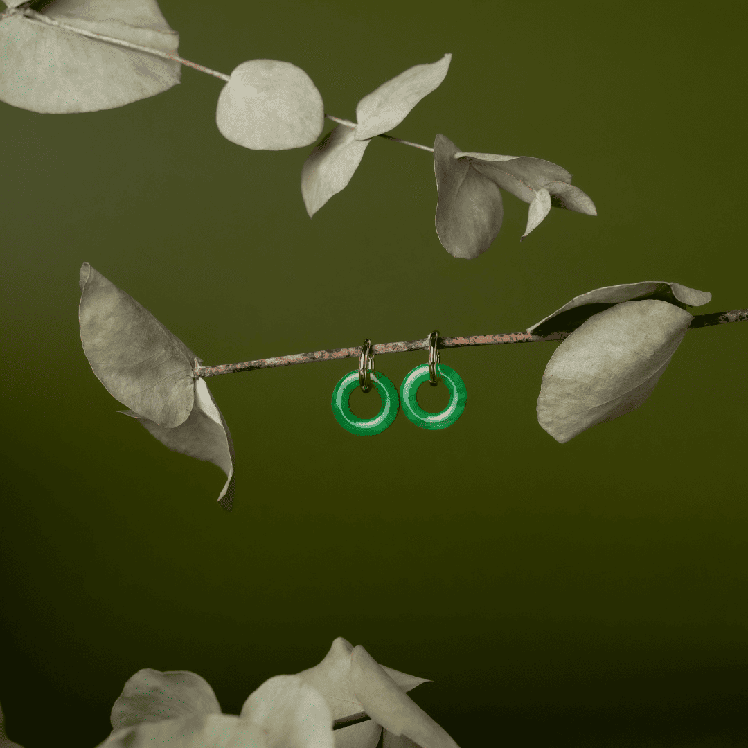Creolen aus recyceltem Kunststoff – umweltfreundlich