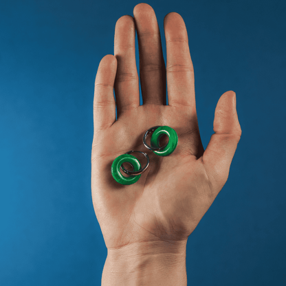 Creolen aus recyceltem Kunststoff – umweltfreundlich