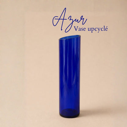 Azur – Vase upcyclé