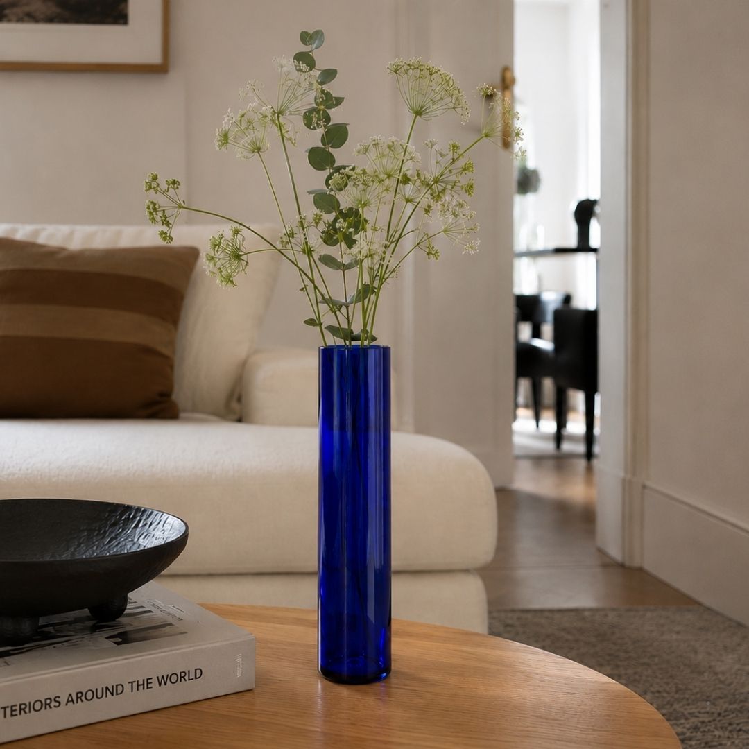 Azur – Vase upcyclé