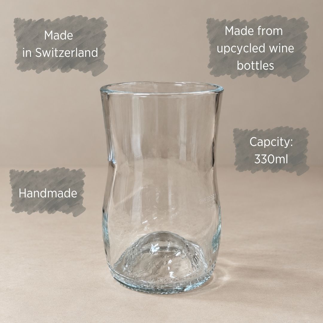 Corset - Set de 2 verres recyclés