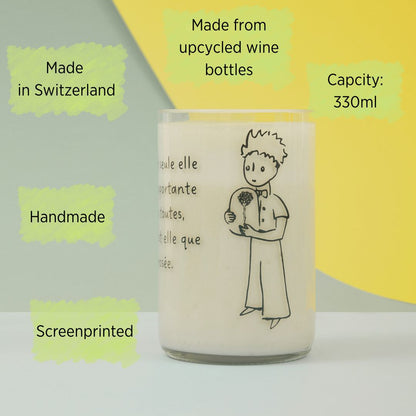 Le Petit Prince - Set de 4 verres transparents