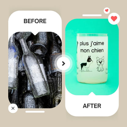 Dog Lover - Set mit 2 Gläsern