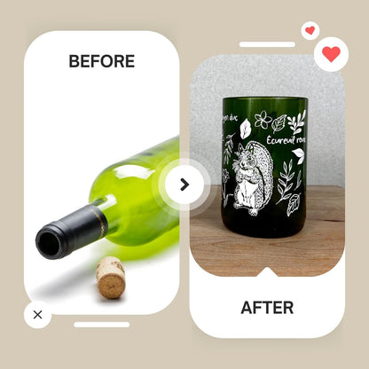 Wild Fauna - Set of 2 glasses