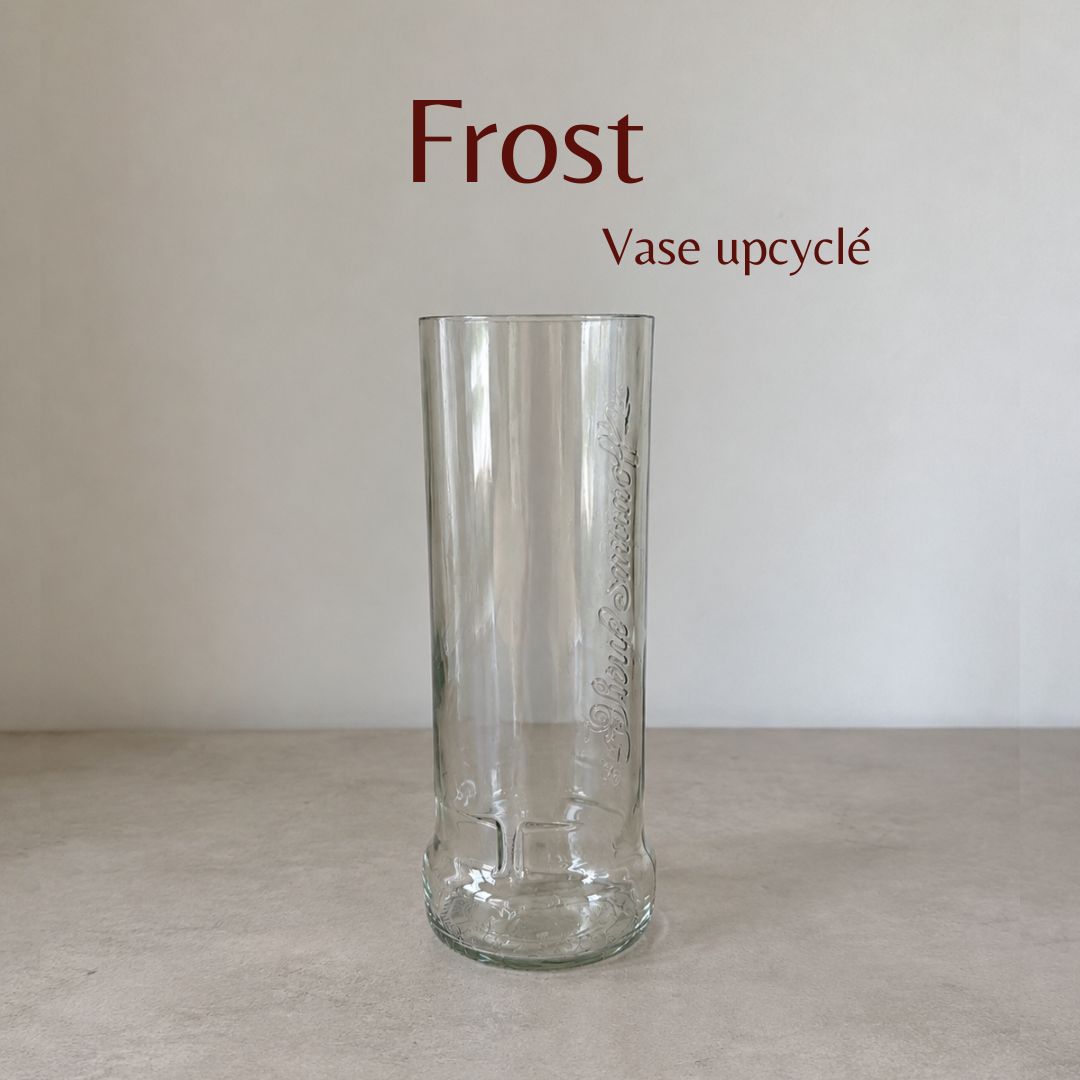 Frost - Vase upcyclé