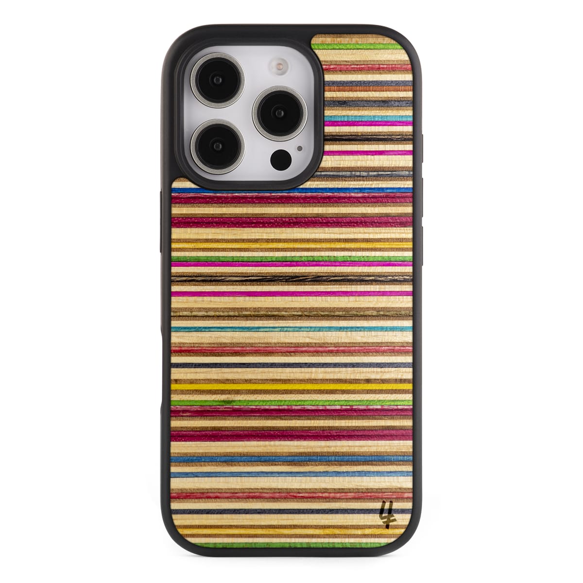 Pink Recycled Skateboard Phone Case – iPhone 17 Pro