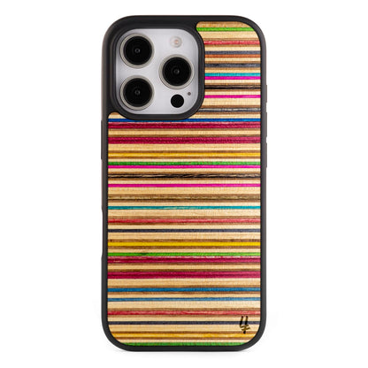 Pink Recycled Skateboard Phone Case – iPhone 17 Pro