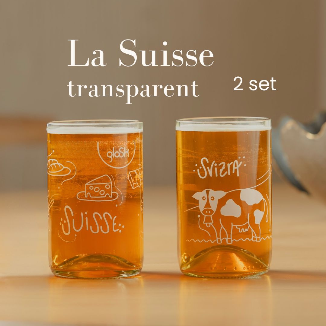 La Suisse verte - Set of 2 glasses
