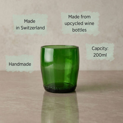 Les Bulles - Set de 2 verres recyclés