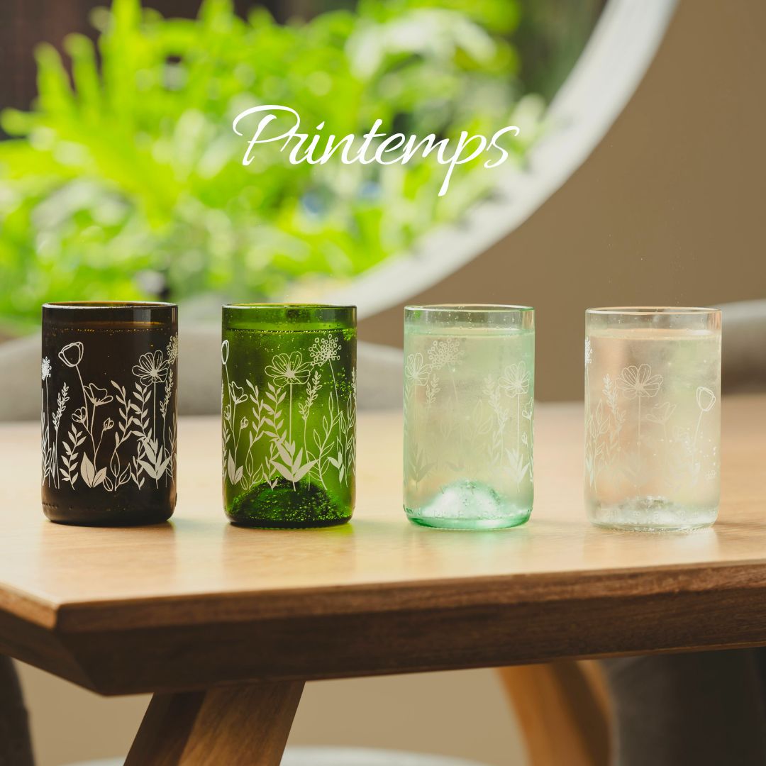 Spring - Set of 4 glasses