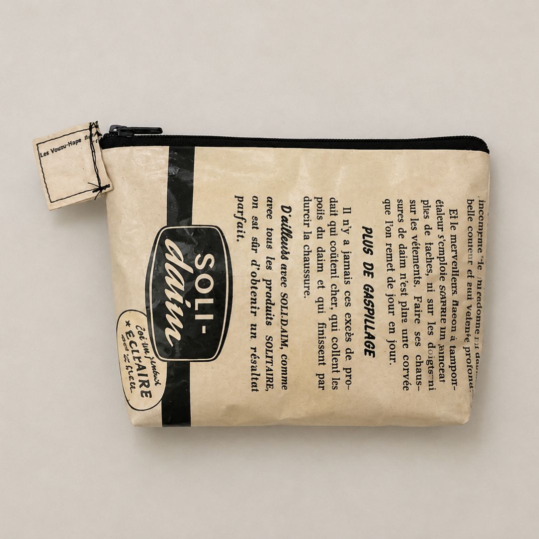 Vintage Solidaim Magazine Page Pouch