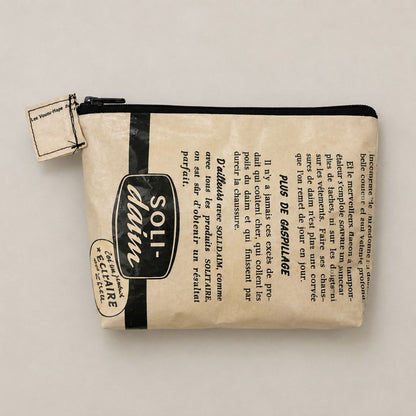Vintage Solidaim Magazine Page Pouch