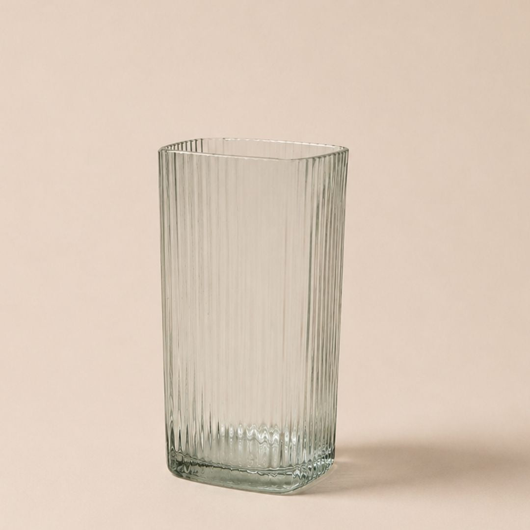 Gestreift – Upcycling-Vase