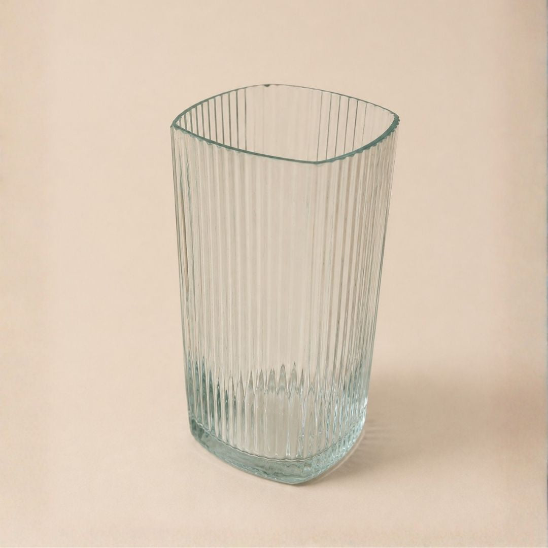 Gestreift – Upcycling-Vase