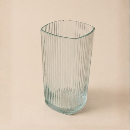 Gestreift – Upcycling-Vase