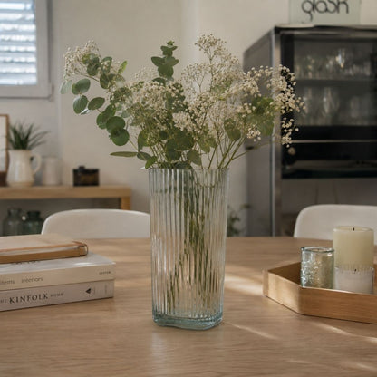 Gestreift – Upcycling-Vase