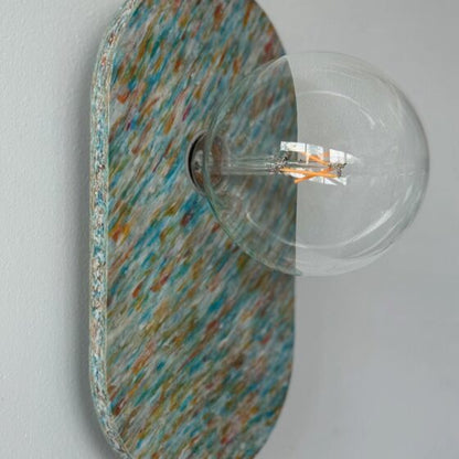 Lampe murale en plastique recyclé Oval