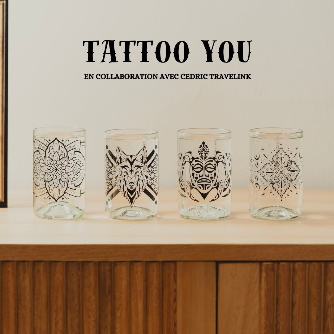 Tattoo You - Set of 4 glasses