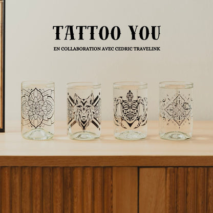 Tattoo You - Set of 4 glasses