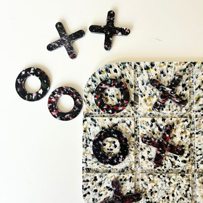 Jeu de morpion en plastique recyclé