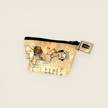 Trousse en page de magazine vintage Petit Femme