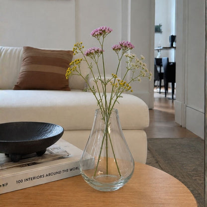 Vase en bouteille recyclée La Goutte