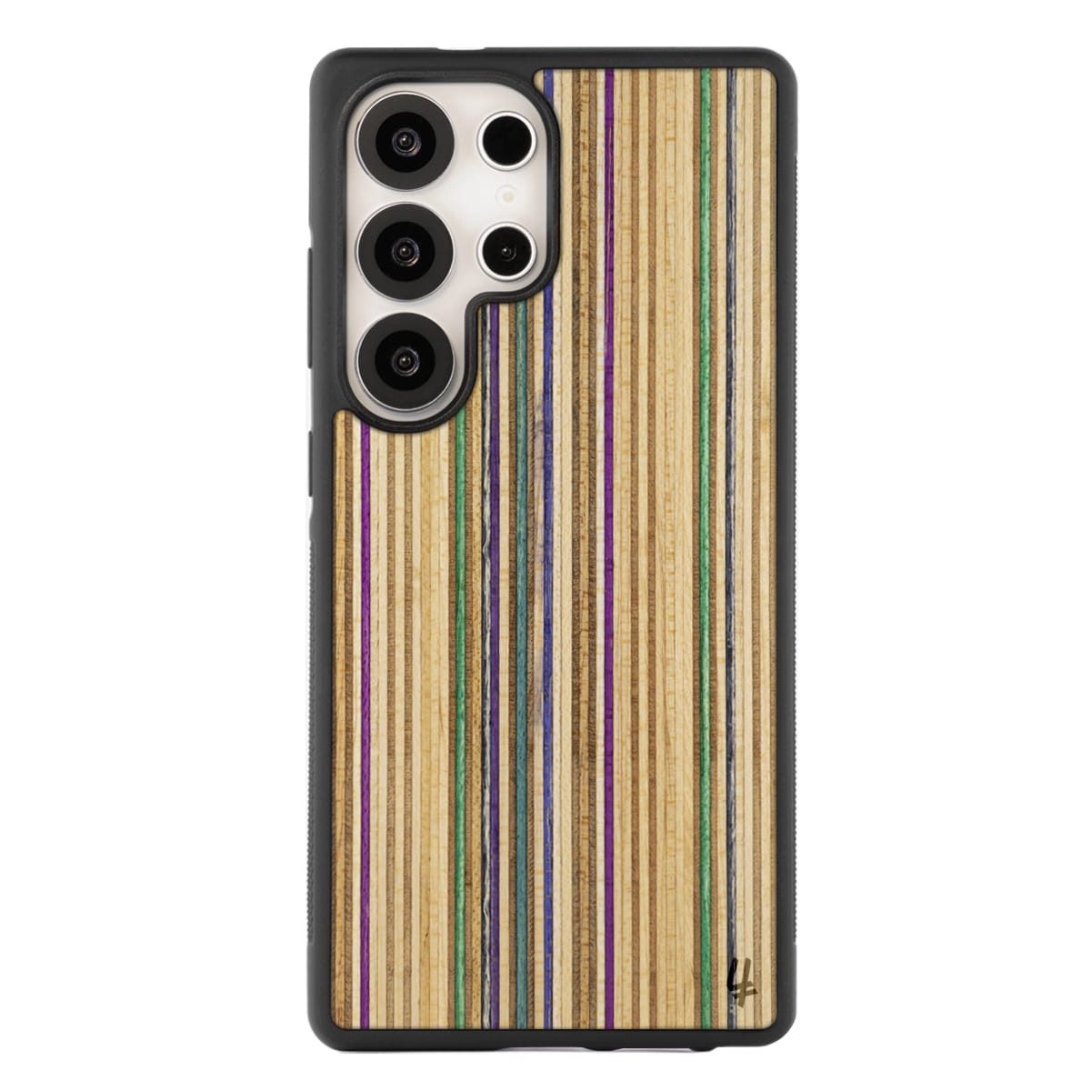 Coque violet-bleu en skateboard recyclé – Galaxy S25 Ultra