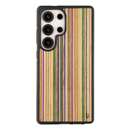 Violet-Blue Recycled Skateboard Phone Case – Galaxy S25 Ultra